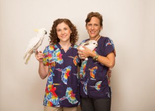 Dr. Lauren Thielen, left, and Dr. Susan Kelleher.    (photo credit:  National Geographic Channels/Stewart Volland)