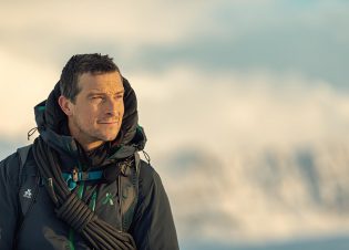 Iceland - Bear Grylls, of National Geographic's RUNNING WILD WITH BEAR GRYLLS, in Iceland. (National Geographic/Ben Simms)