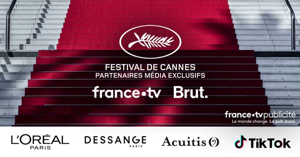 FranceTV Publicité reveals its four sponsors for the Festival de Cannes